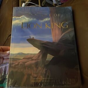 Disney The Art of The Lion King coffee table book